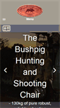 Mobile Screenshot of hunting-chair.co.za